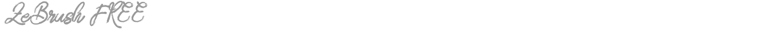 ZeBrush font preview